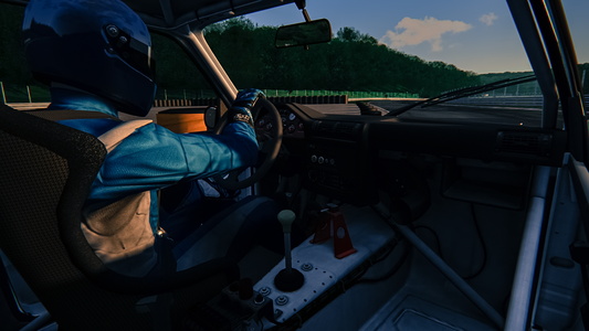 Assetto Corsa : cockpit BMW M3 E30